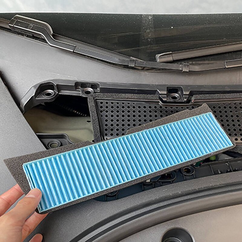 AU04 -3X Car Air Conditioning Inlet Filter Replacement For Tesla Model 3 2021 Air Filter Accessories External