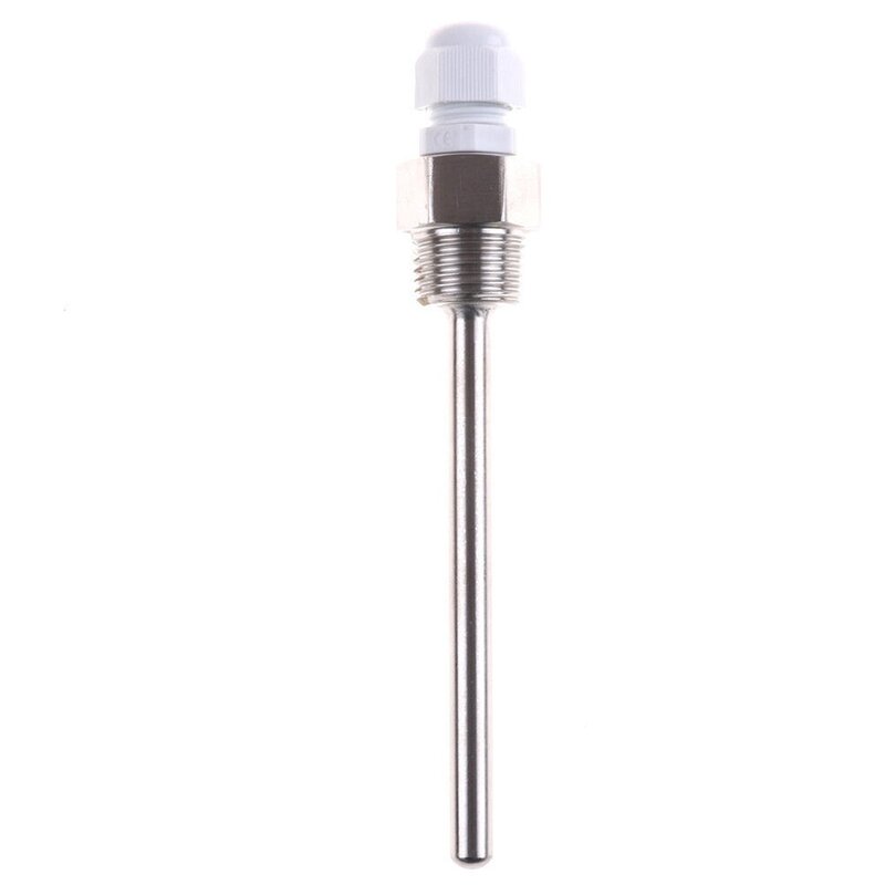 Aço inoxidável Thermowell Carcaça, Sensor de temperatura, 1/2 BSP G Rosca, 30mm, 50mm, 100mm, 150mm, 200mm, 304