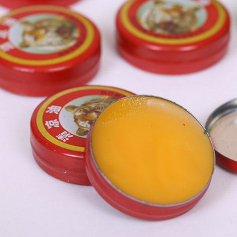 Natural Tiger Balm Essential Oil Treatmentof Influenza Cold Headache Dizziness Muscle Tiger Solid Balm Ointment Fragrance Unisex