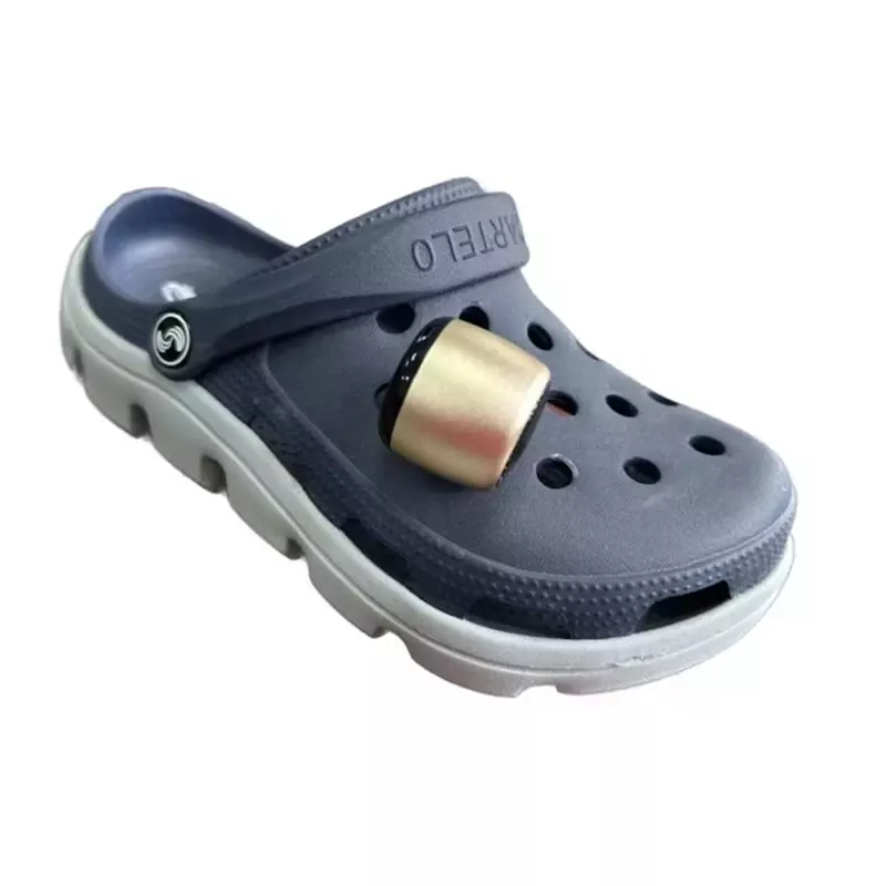Mini haut-parleur BT drôle pour Crocs, accessoires de charme de chaussure notables, cadeau de Noël pour les amis, 1PC