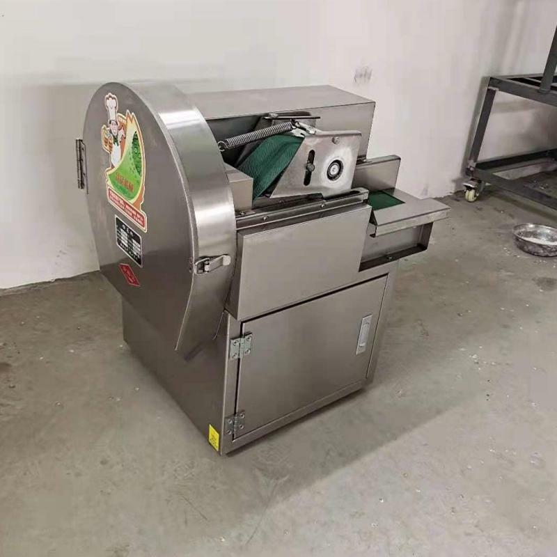 120-350 Kg/u Verstelbare Dikte Automatische Peterselie Groentesnijmachine Bladstamsla Groentesnijmachine