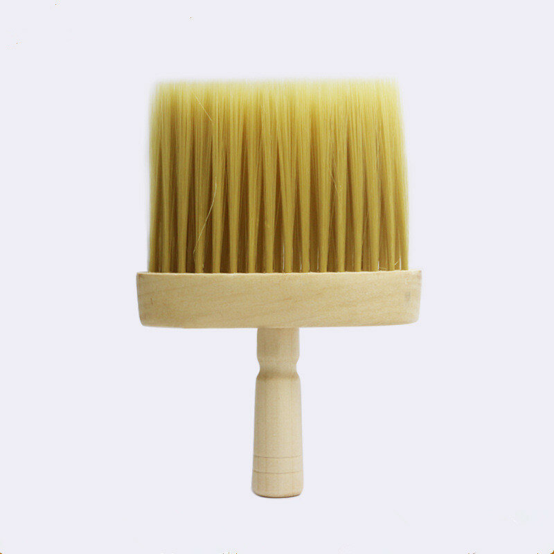 NEW Neck Face Duster Brush Salon Hair Cleaning spazzola in legno Hair Cut parrucchiere spazzola per capelli Cleaner Sweep Comb
