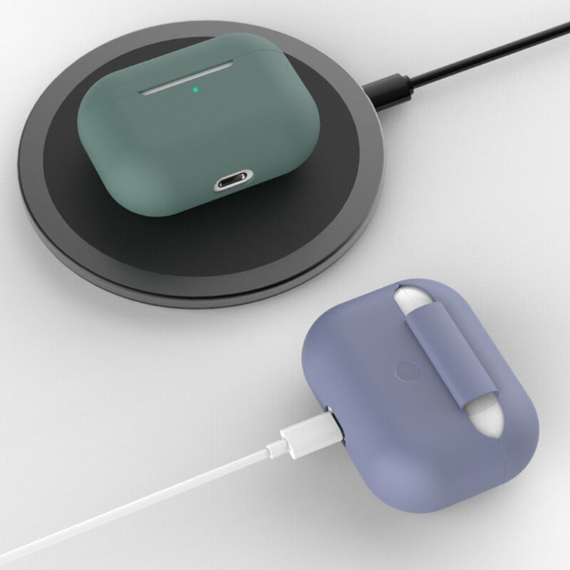 Colorido Silicone TPU Caso fone de ouvido sem fio para Airpods Pro, Lovely Headphone capa protetora, pele acessórios, Airpods 3