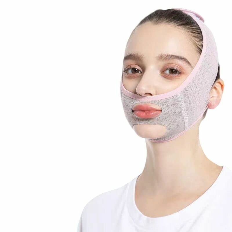 Hoge Kwaliteit Chin Up Masker Beauty V Line Shaping Gezichtsmaskers Gezicht Afslankband Gezicht Sculpting Slaapmasker Face Lifting Riem