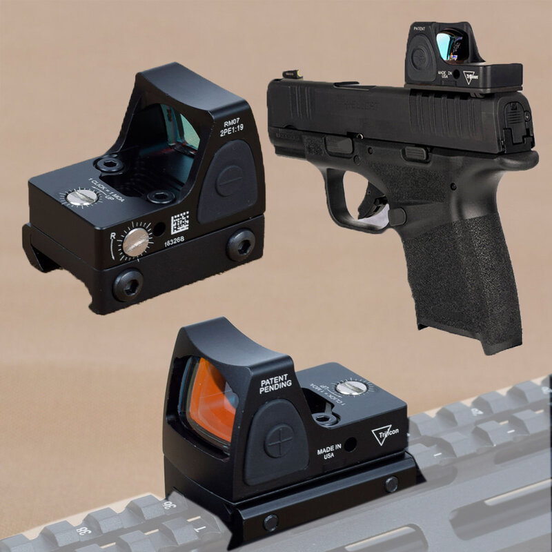 Taktisches Metall Trijicon Rmr Red Dot Visier einstellbare Kollimator Pistole Reflex Glock für die Jagd ar15 m4 Optik Zielfernrohr