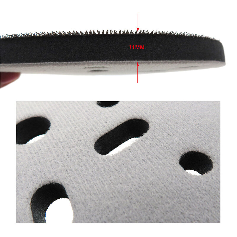 2 PCS Buffing Pad 6 Inch 150mm Soft Buffer Sponge Interface Cushion Pad for Sanding Pads Automobiles Motorcycles Abrasive Tools