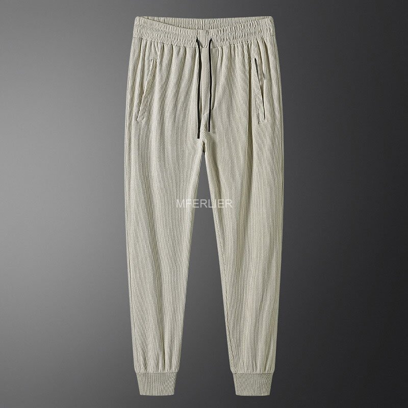 Pantalones holgados informales para hombre, pantalón de talla grande 8XL, 140kg, 6XL, 7XL, otoño y primavera