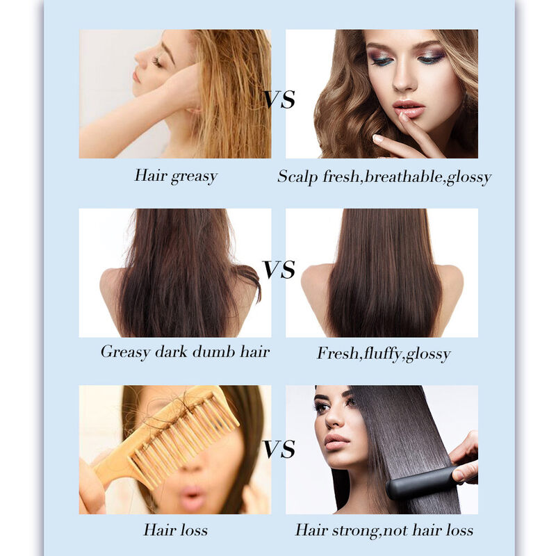 Shampoo 200ML riparazione totale per capelli danneggiati, Shampoo con proteine e Ceramide per capelli forti e lucenti e sani