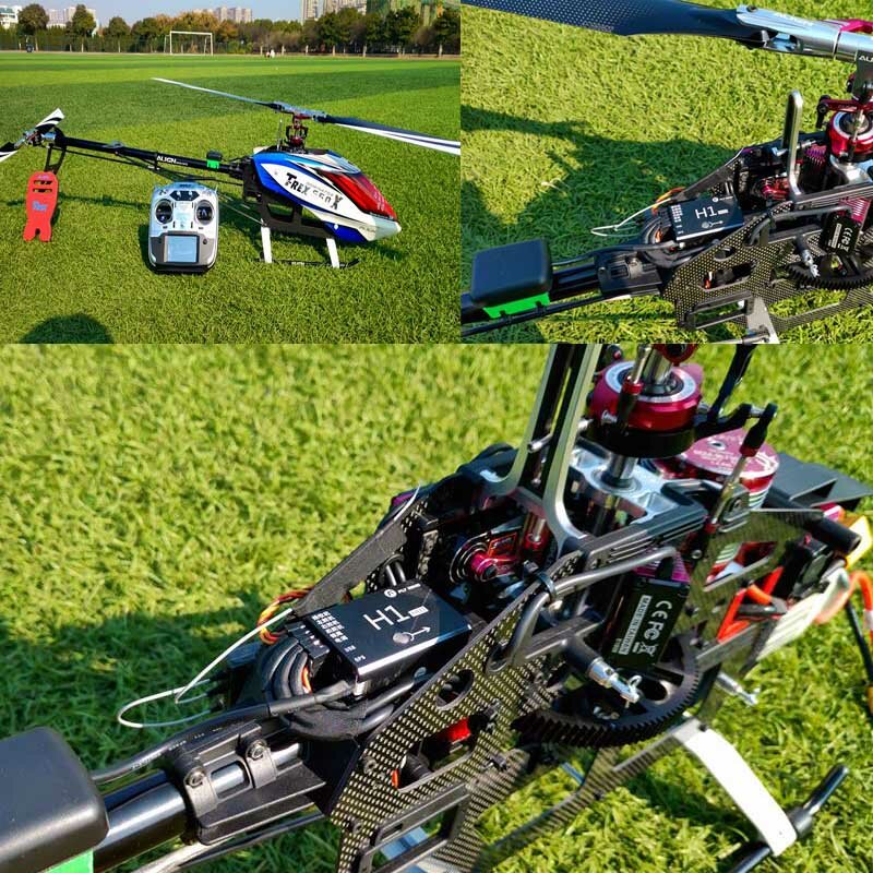 Flywing H1 Heli Autopilot 3d Flight Control Rc Helikopter Flybarless Gyro Systeem M 10 Gps Module Voor Align Sab Schaal Helikopter