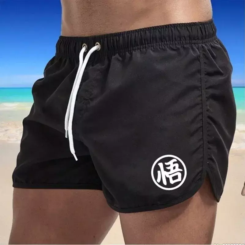 Men's Swim Shorts Swim Trunks Quick Dry Board Shorts Bathing Suit Breathable Drawstring With Pockets For Surfing Beach Summer