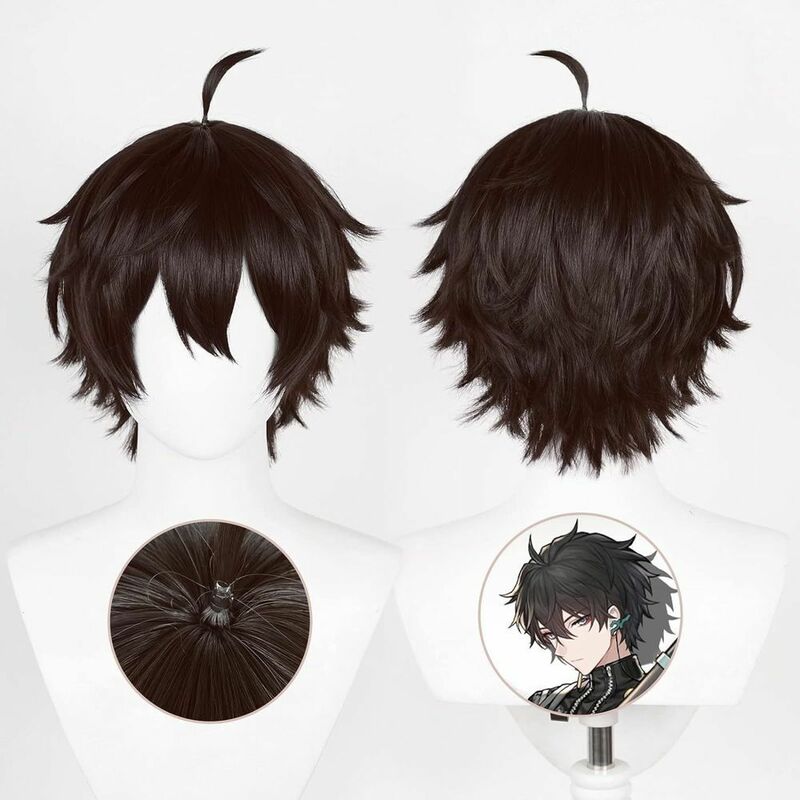 Anime wig layered reversed cosplay Synthetic Wigs Hair
