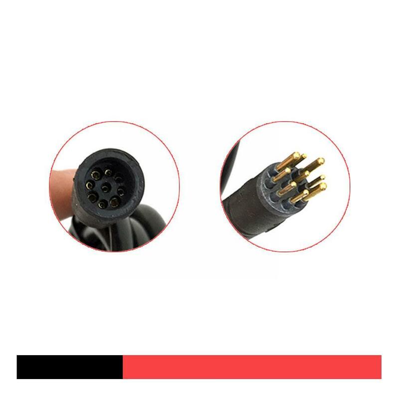 Kabel ekstensi Motor EBike 9 Pin konektor kabel adaptor daya Wanita kabel Motor aksesori kabel sepeda e-bike kabel pria untuk Elect L8C7