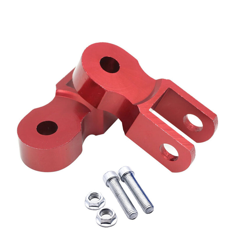 Motorcycle Shock Absorber Aluminum Alloy Height Extension Extender JackUp Riser Suspension Without Color Fading