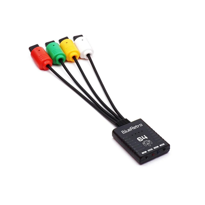 Bluetooth Wireless Game Controller Adapter für Nintendo 64 N64 Konsole unterstützt bis zu vier Wireless Game Controller