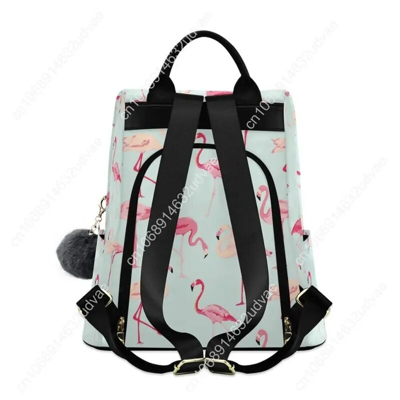 2020 Модный женский рюкзак, новый высококачественный Женский рюкзак на молнии, маленький школьный рюкзак с фламинго для подростков, миниатюрные сумки на плечо