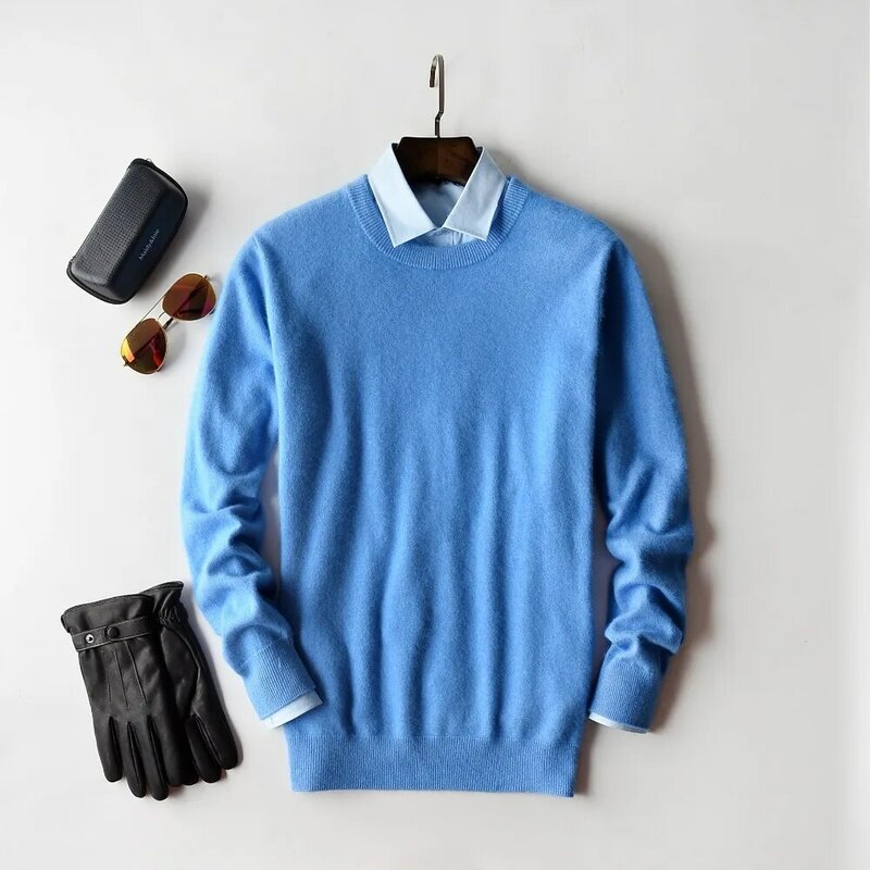2022 cotton sweater men 2022 autumn winter jersey Jumper Robe hombre pull homme hiver pullover men o-neck Knitted sweaters
