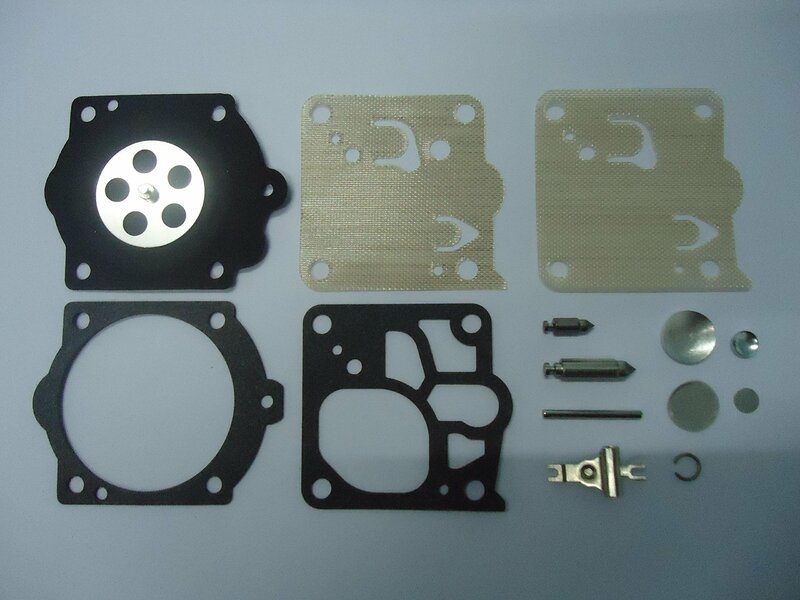 Kit de Reparo e Reconstrução do Carburador SC · T · S, Walbro K10-WJ, apto para POULAN 405, 455, 525, 655, Husqvarna 650, Stihl 051, 076, 5pcs