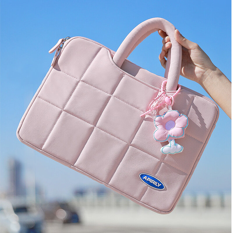 Cute and Fresh Computer Handheld Hanging Bag for Both Men and Women, Apple Macbook 13/14-inch, Dell Asus, etc