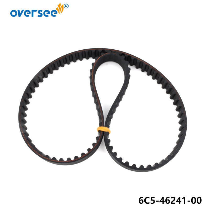 6C5-46241 Timing Belt For Yamaha Outboard Motor 4 Stroke Parsun Engine  6C5-46241-00 ;F25D/T60/F60/F70