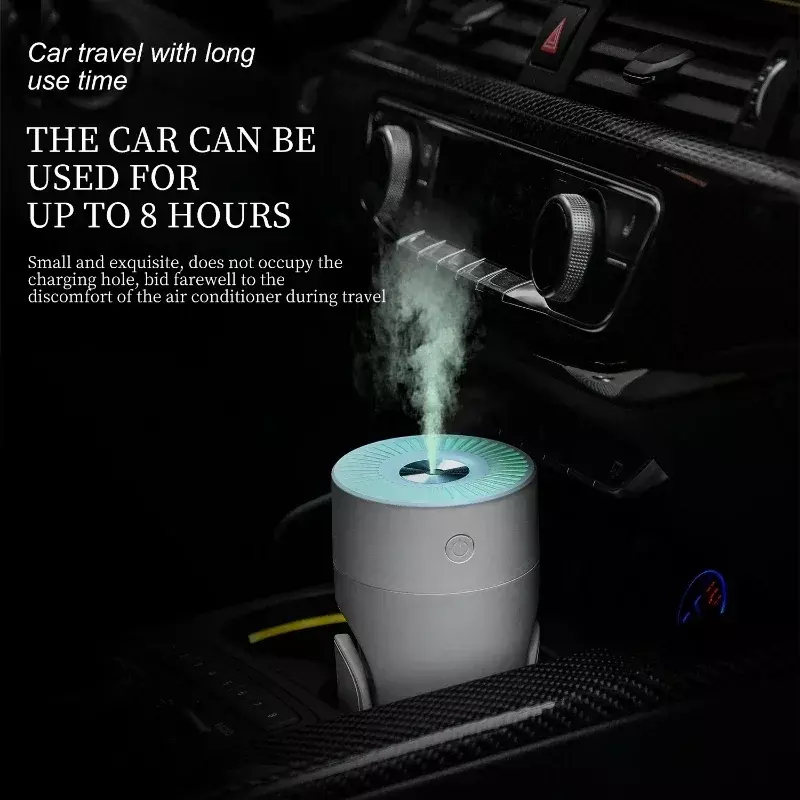 Winkel zerstäuber Hersteller Ultraschall Luftbe feuchter 220ml Mini tragbare Nano Luft reiniger mit Farbe Licht Home Car USB einstellbar