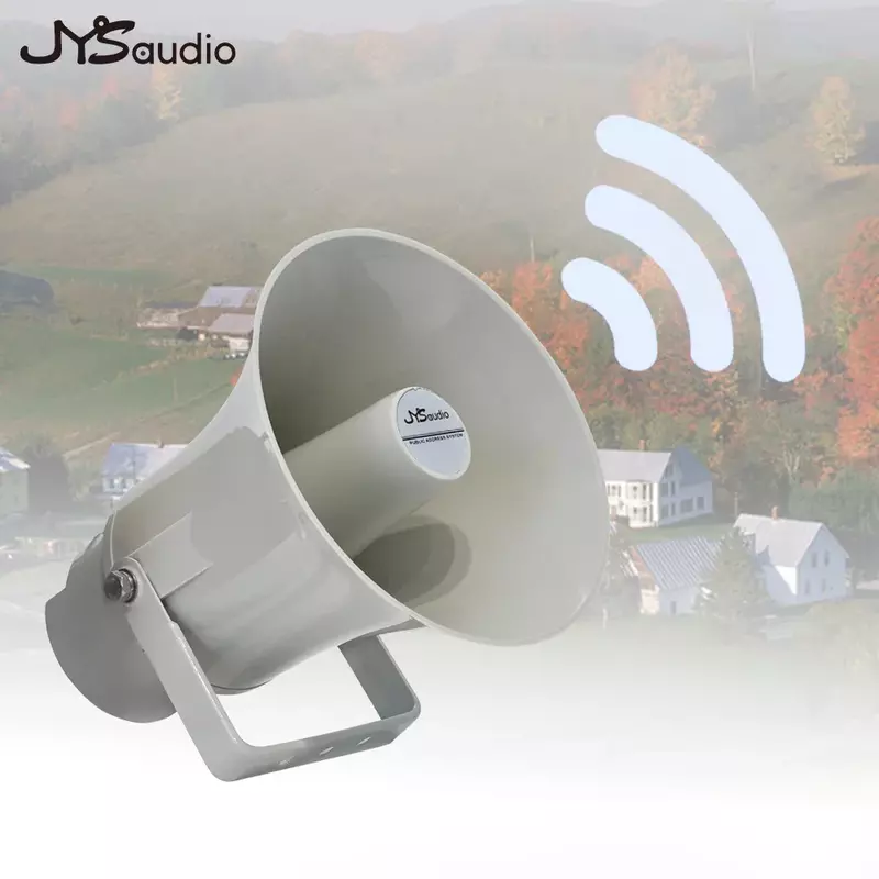 IP66 Wasserdicht Horn Außen Lautsprecher Öffentlichen Adresse System Musik Power Fern Sound Übertragung Sonnenschutz Material