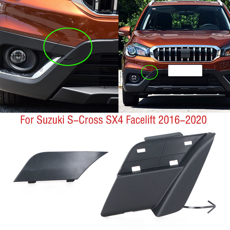 Крышка для переднего бампера автомобиля с крючком для буксировки, крышка для прицепа, крышка для буксировки для Suzuki SX4 S-cross Facelift 2016 2017 2018 2019 2020