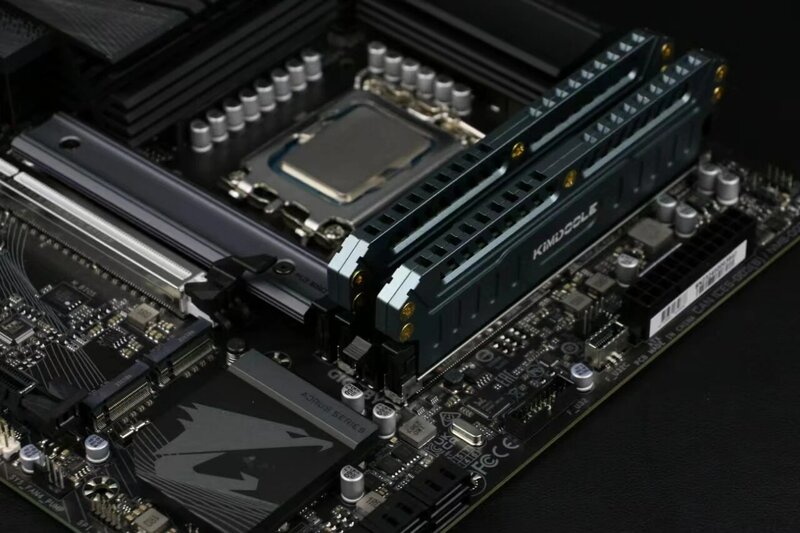 Kimdoole-Refroidisseur de mémoire RAM DDR4/DDR5, en alliage d'aluminium, dissipateur thermique, pour PC RAM, jeu, cochon clock