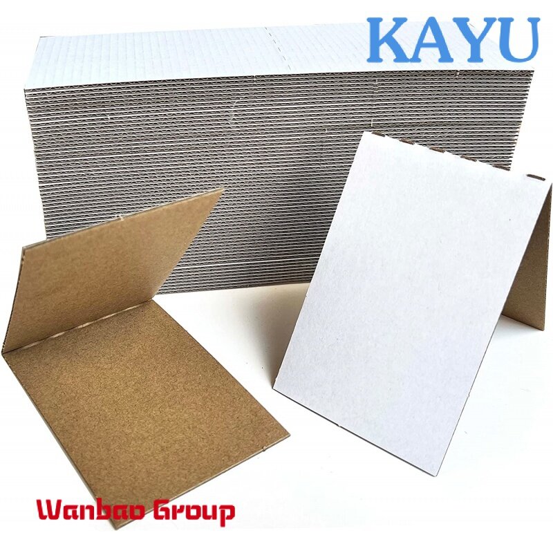 Mangas de cartón de papel personalizadas para máquina expendedora, manga protectora de botella corrugada