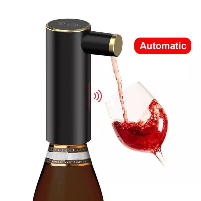 Профессиональный высококачественный умный электрический помпа для напитков диспенсер, перезаряжаемый автоматический Регулируемый количественный Декантер для вина
