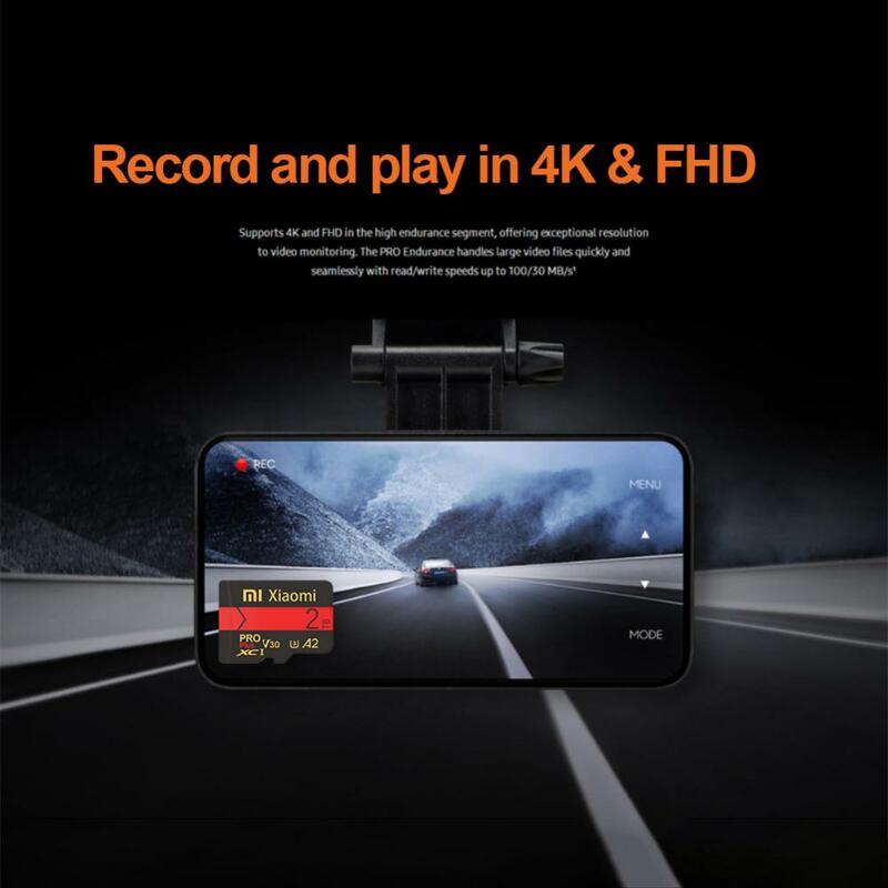 MIJIA-Xiaomi Micro TF SD Card, Smart Flash, Cartão de Memória de Alta Velocidade, Telefone, Câmera, A1 Classe 10, 2TB, 1TB