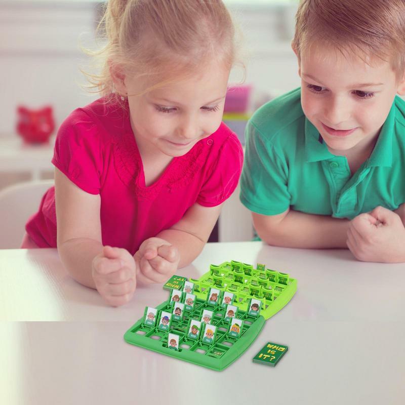 Indovina chi sono gioco famiglia indovinare gioco giochi da tavolo gioco in età prescolare per l'interazione genitore-figlio divertente pensiero logico