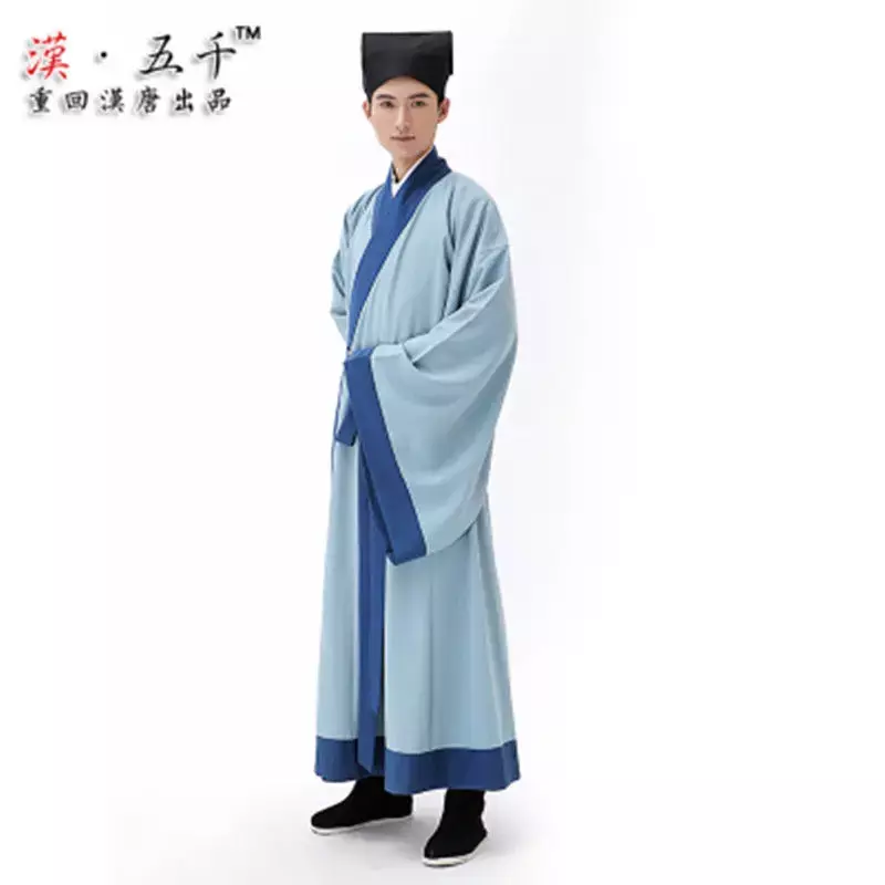 كيمونو صيني تقليدي للرجال ، أزياء الطلاب القدماء ، تأثيري المسرح العرقي ، زي هانفو ، هانفو خمر