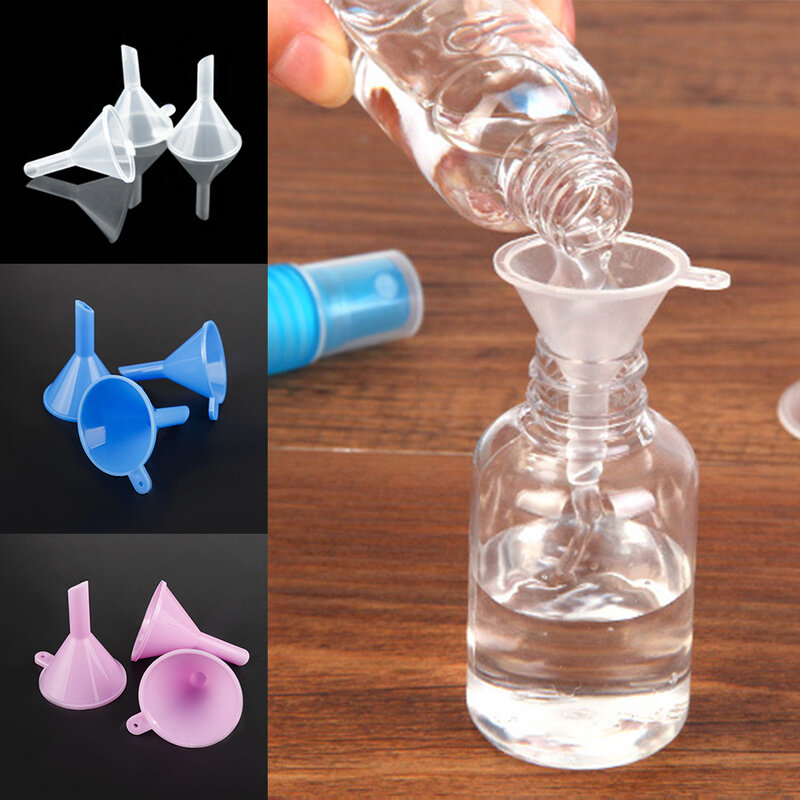 1PCS Mini Plastic Funnel Small Mouth Liquid Oil Funnels 39x31mm Laboratory Supplies Tools School Experimental Supplies