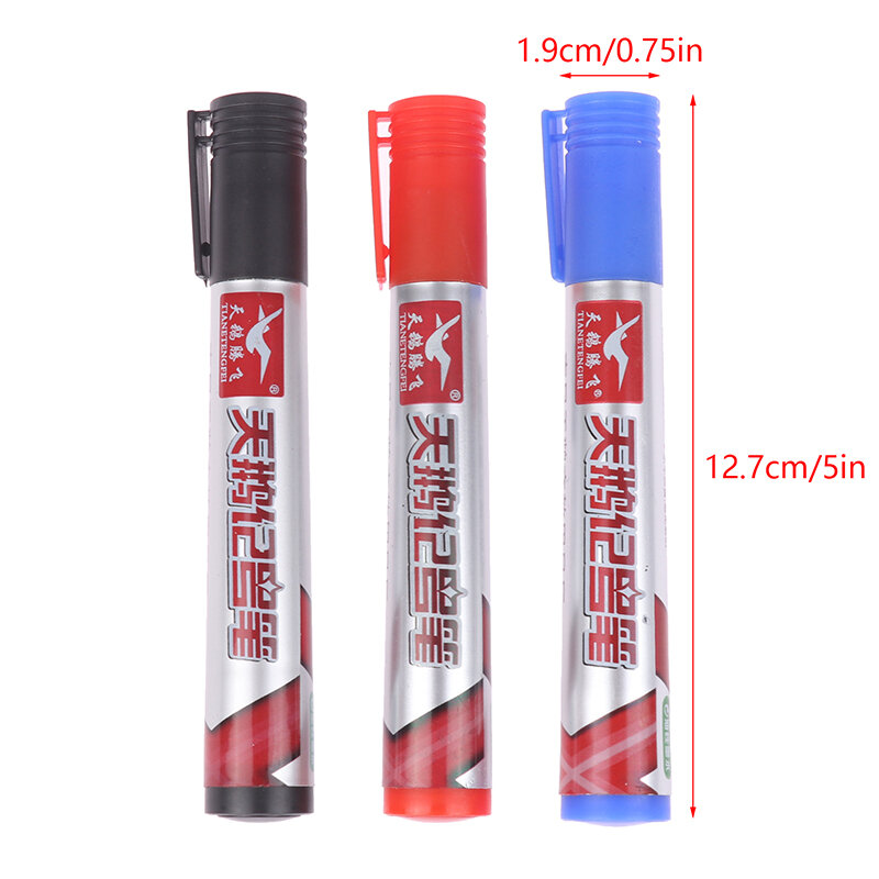1pc Big Head Mark Pen Capable Not Fade Oily Waterproof Marker Pen Marks Logistics Work Quick Drying Signature Pen Stationery