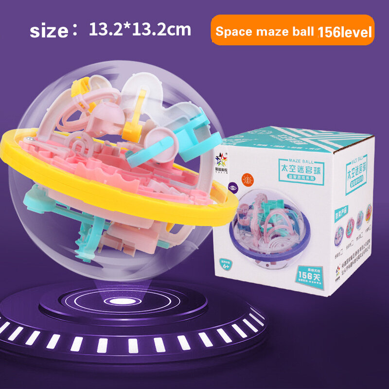 Nuovo originale Magic 3D Space Mission Maze Puzzle Ball Intellect Ball labirinto sfera globo giocattoli educativi bambini regali per bambini