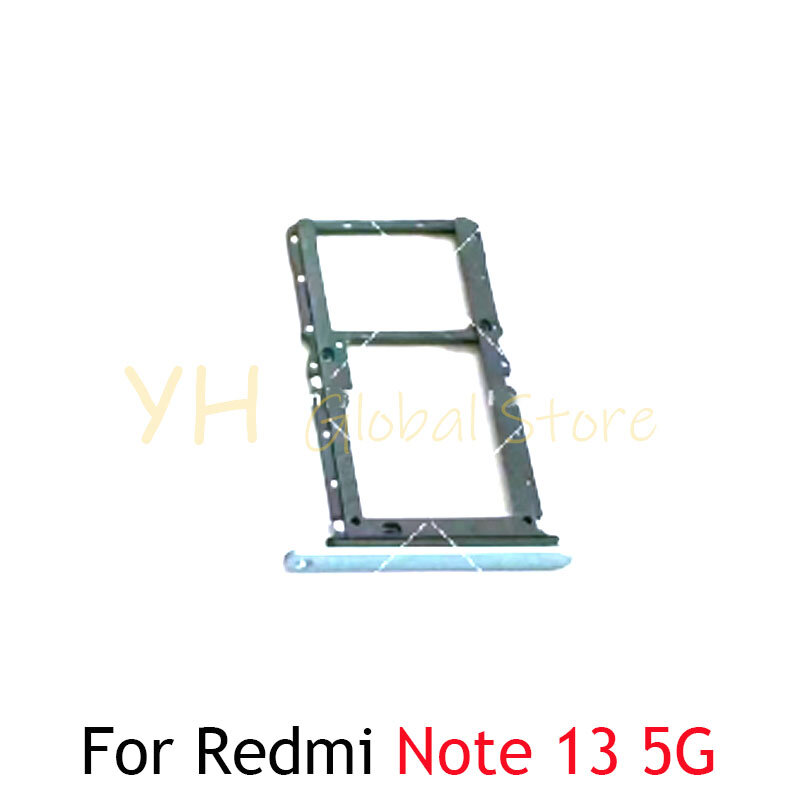 Bandeja con ranura para tarjeta Sim para Xiaomi Redmi Note 13 Pro + Plus, piezas de reparación