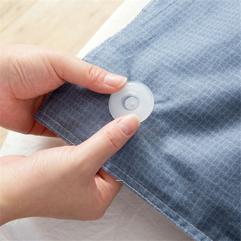 8 pçs grippers consolador colcha clipe de cobertores portáteis folha acessórios prendedor clipes plástico cama edredon suportes ferramentas duráveis
