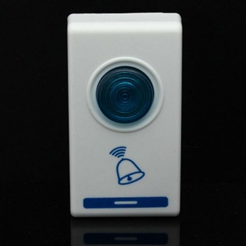 Sonnette de porte numérique LED sans fil, alarme de sécurité à domicile, batterie 6232, tendance e, 100m