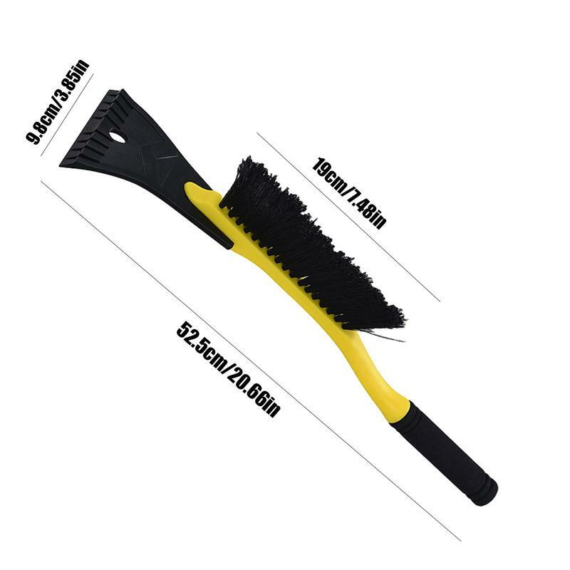Ice Scrapers & Snow Brushes Portable Mini Ice Scraper Snow Shovels Detachable And Paint Friendly Winter Accessories For Cars
