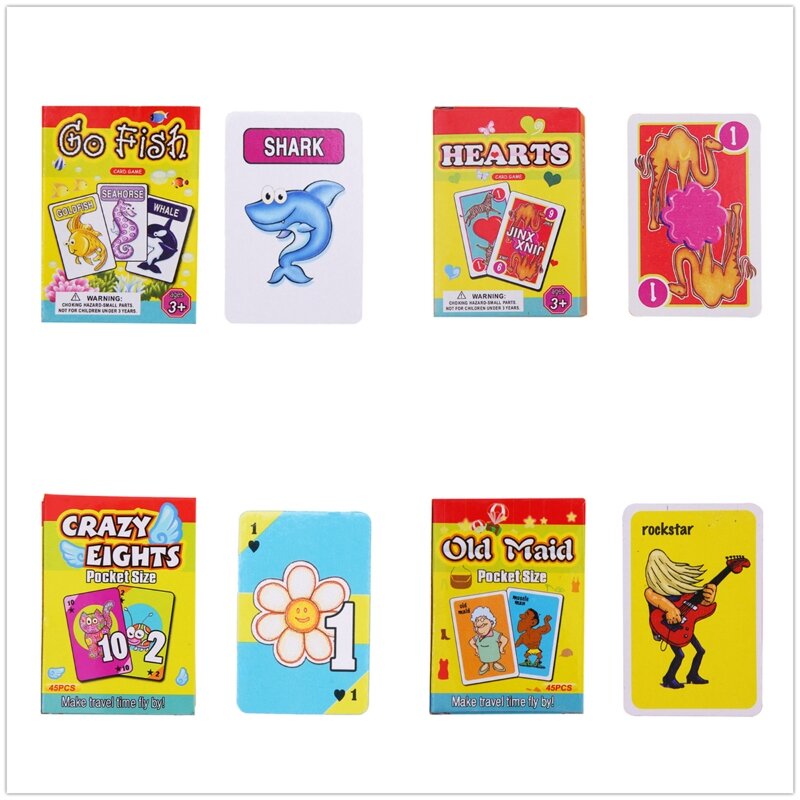 Games juegos cartas clásicos accesorios multifuncionales educativos para jugar juguete preescolar mejor