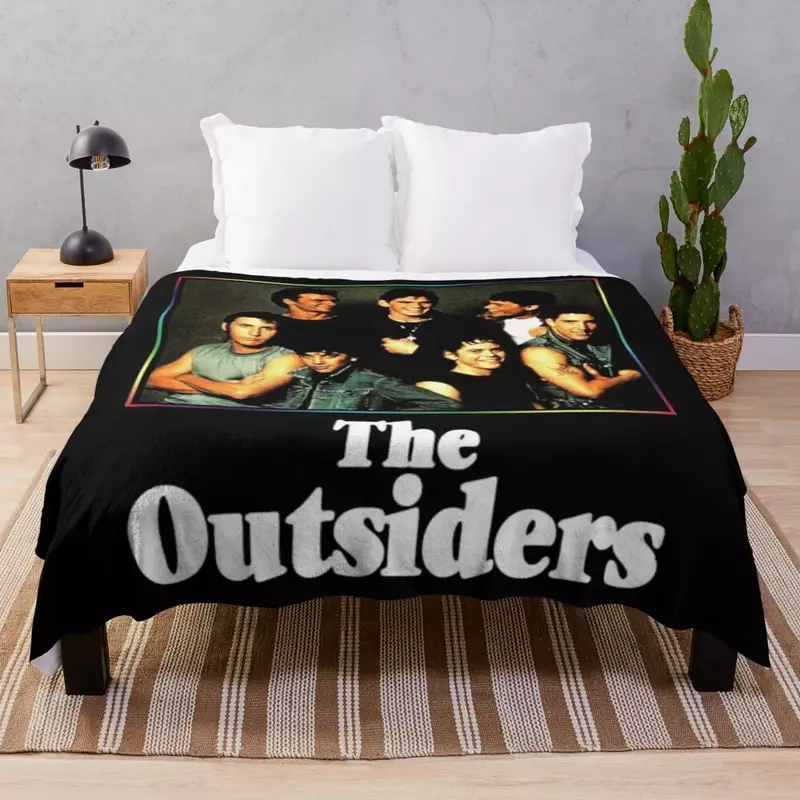Selimut lempar film orang luar kaus orang luar film selimut lempar dekoratif selimut hangat besar