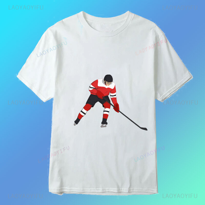 Leuke Jongens Hockey Dab Spelers Jeugd Harajuku Mode Street Wear Casual Zomer Heren En Dames T-Shirts Voor Alle Doeleinden