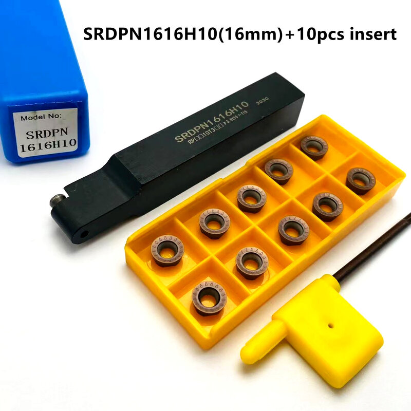 SRDPN1010H10 SRDPN1212H10 SRDPN1616H10 turning tool holder boring bar CNC outer tool holder RPMW1003MO RPMT10T3MO R5 insert