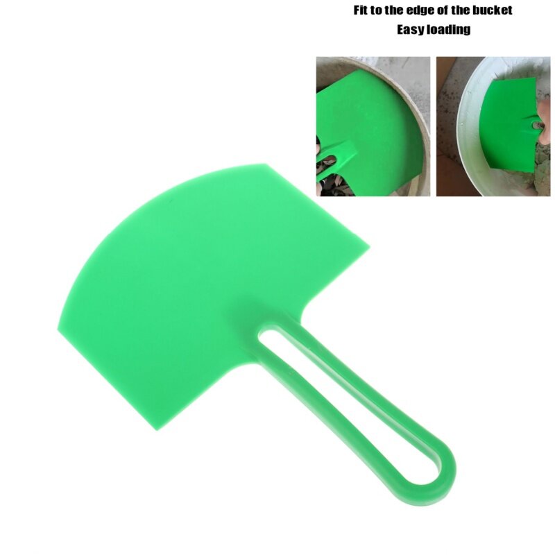 Gebogenes Kunststoff-Kitt messer flexibles Farbschaber-Werkzeug für Aufkleber Tapeten Patch ing Trockenbau Patch Ersatzteile Heimwerker