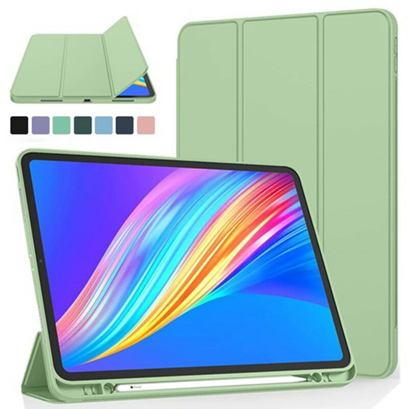 For iPad Air 5 10.9 2022 Air 4 iPad Pro 11 Case With Pencil Holder Case for ipad Gen 10th 9th/8/7 10.2 Mini 6 Magnet Cover Funda