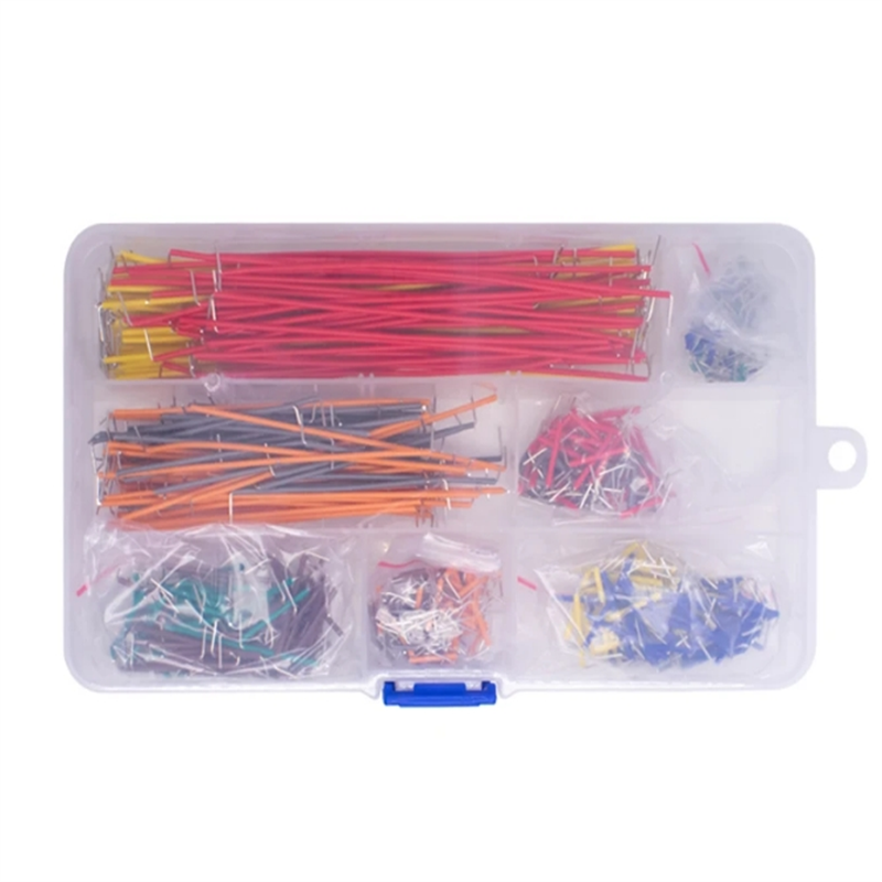 Jumper Wire Kit para circuitos de prototipagem, Breadboard pré-formado, 14 comprimentos, 350pcs, 560pcs, 840pcs