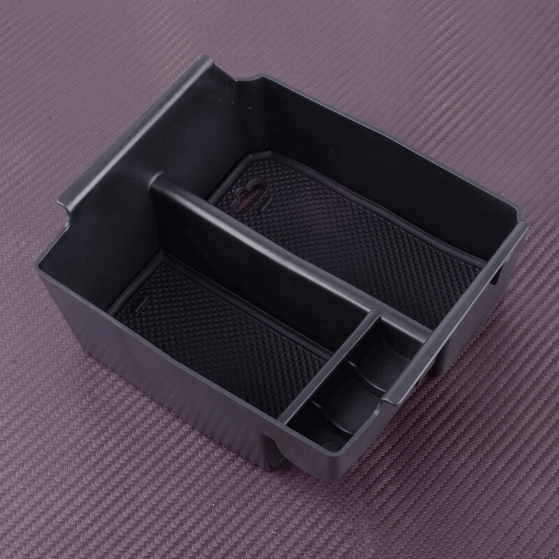 ABS kotak penyimpanan konsol tengah mobil baki Organizer hitam cocok untuk Jeep Wrangler JK 2011 2012 2013 2014 2015 2016 2017 2018