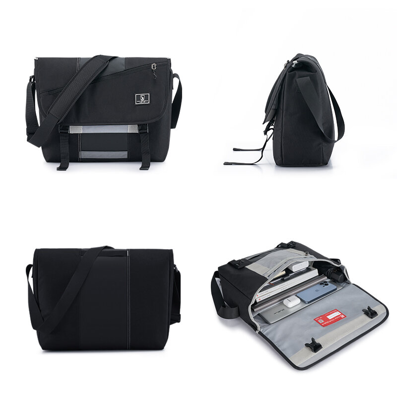 OIWAS 15 дюймов, мужская сумка-мессенджер для ноутбука, модная Дорожная сумка на ремне, мужской холщовый портфель, мужская сумка через плечо для подростков