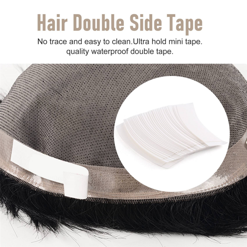 180Pc/Lot Fixed Hair System Adhesive Tape Super Strong Double Adhesive Extended Tape Waterproof Sweat Toupee Lace Wig