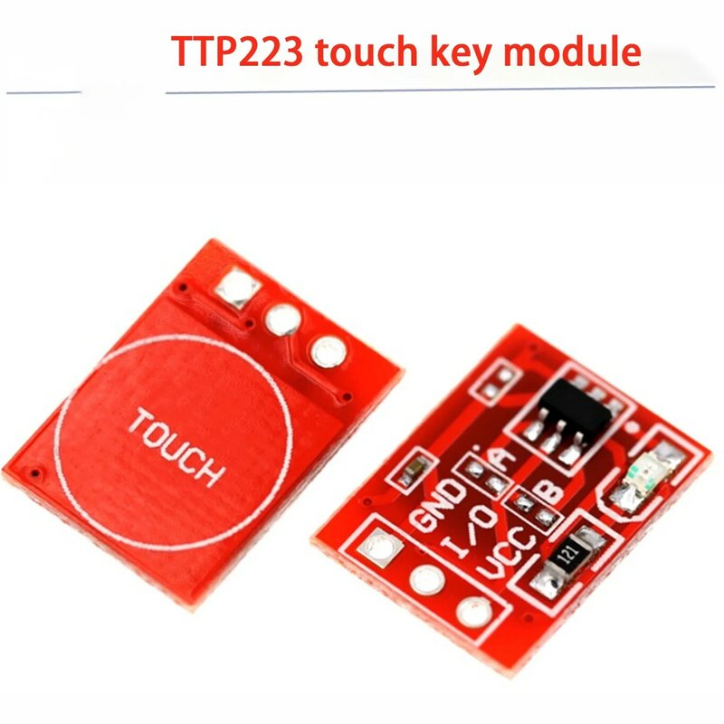 Modificação de ttp223 toque chave modular auto-travamento do interruptor do capacitor